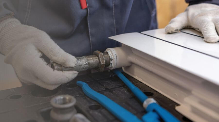 Professional water heater repair services in Bison, KS